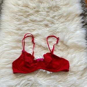 Red bra